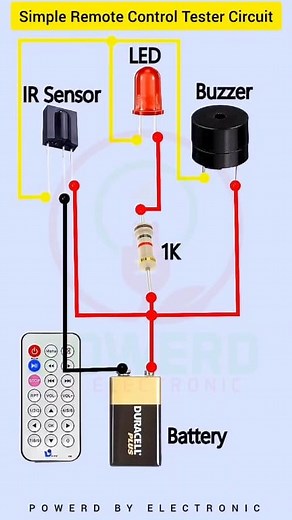 Simple Remote Control Tester Circuit #fblifestyle #fbreels23 #electrician #electricwork #electricity #virals #electrical #facebookpost #fbreelsvideo #wiring | 𝘗𝘰𝘸𝘦𝘳𝘦𝘥 𝘉𝘺 𝘌𝘭𝘦𝘤𝘵𝘳𝘪𝘤𝘪𝘵𝘺