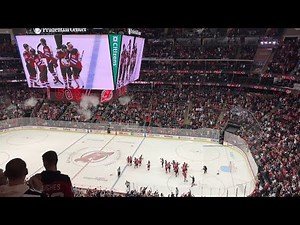 New Jersey Devils Overtime Win Horn LIVE!
