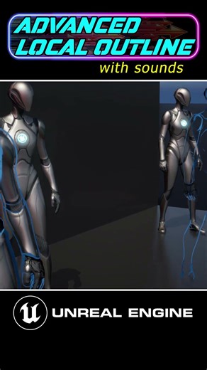 09 Advanced Local Outline Component in Unreal Engine #niagara #ue5 #unrealengine.mp4