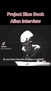 108K views · 2.5K reactions | Project Blue Book Alien Interview #foryou #nightgod #fyp #reels | Nightgod333 Secrets Revealed | Facebook