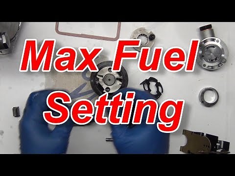 CAV DPA Build Part 2 Max Fuel Setting & Pump Guts