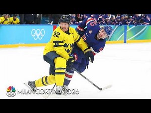 FULL OVERTIME: Team USA hockey outlasts Sweden in quarterfinal | Winter Olympics 2026 | NBC Sports