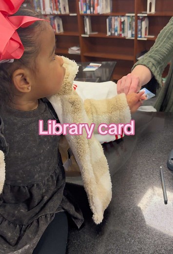 Luna-Ray's Exciting First Library Card Experience
