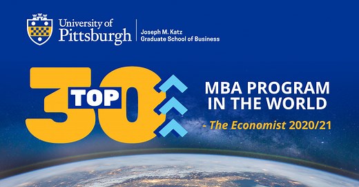 MBA @ Katz Graduate School of Business