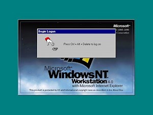 Windows NT 4.0 Startup and Shutdown with screen