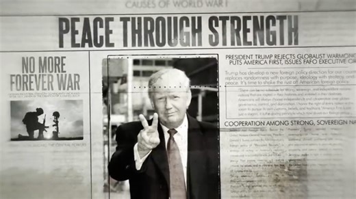 Trump Accused of ‘Echoing Nazi Germany’ After Campaign Ad Features Text About ‘Creation of a Unified Reich’