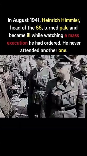 Himmler’s Visit to Minsk, 1941