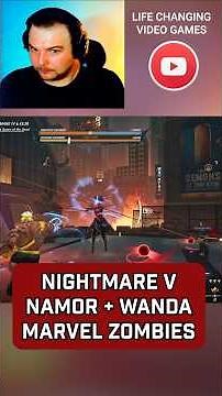 Nightmare IV got intense! Fighting Wanda and Namor #marvelrivals #marvelzombies #marvelrivalsclips