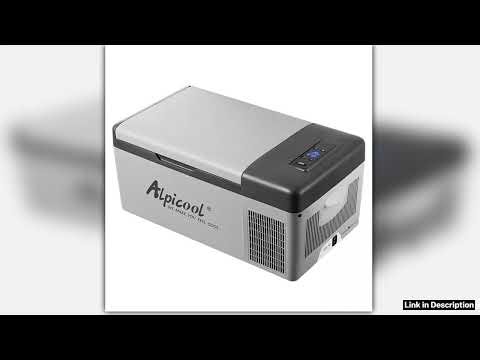 Alpicool 15L Mini Fridge Compressor Refrigeration 12V24 Car Refrigerator Portable Freezer Cooler