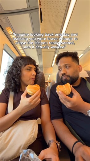 Swati & Prateek | Full-Time Travel on Instagram: "Been dreaming of this moment for a while now. Traveling to places we once only spoke about in passing conversations. Living a life so far removed from office cubicles and fixed routines. Is it all roses like I imagined? Of course not. There’s risk and plenty of “what ifs.” But those very what ifs make this journey feel alive and remind us, deep in our bones, why we chose this life. ❤️🌎✈️ #fulltimetravel"