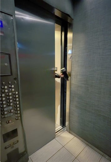 Just casually mixing a drink between floors