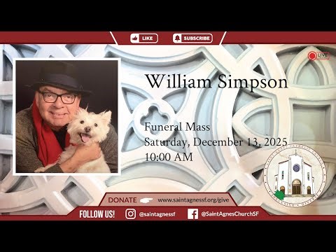 Will Simpson Funeral | 12.13.25 | 10:00 AM PST