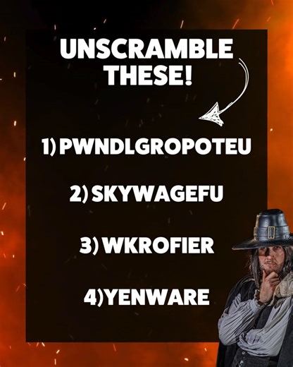 Greetings, brave souls! The London Dungeon Escape Room presents a spine-tingling challenge.  This week, we’ve woven a cryptic twist into the very heart of darkness. A word, scrambled and shrouded in mystery, awaits your keen minds. | The London Dungeon | Facebook