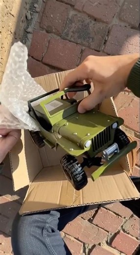 Vintage Die-Cast Metal Jeep Mud Power Test | Frantic POV Unboxing | Classic Off-Road Toy