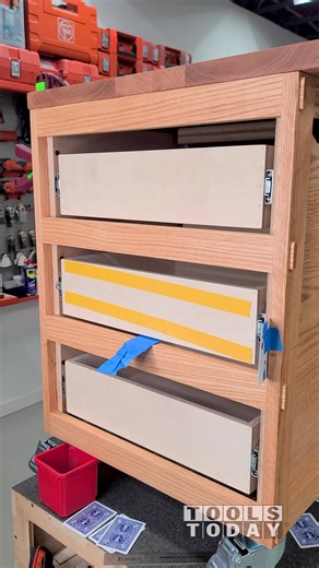 Installing Drawer Fronts with X-Fasten Double Sided Tape
