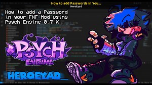 How to add Passwords in Your Mod! Tutorial for Friday Night Funkin' | FNF Tutorials