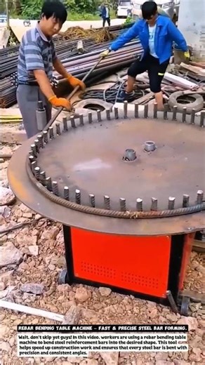 Rebar Bending Table Machine – Fast & Precise Steel Bar Forming.