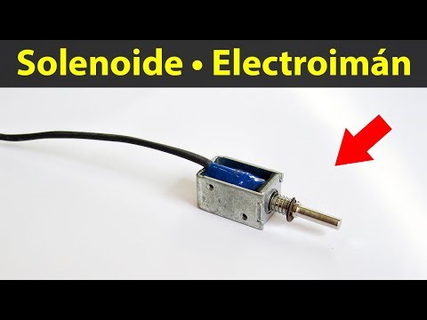 Cómo funciona un solenoide (electroimán) en un circuito electrónico | Proyectos Arduino 🇪🇸