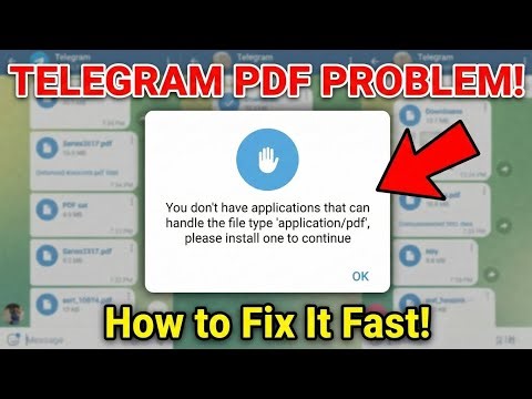 You don't have applications that can handle the file type application/pdf problem solve
