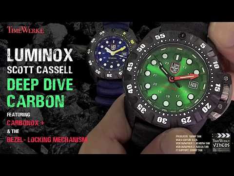 Luminox Scott Cassell Deep Dive Carbon 1550 Series