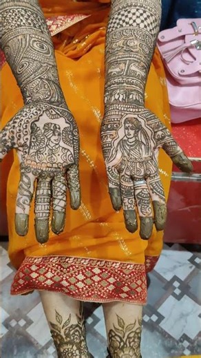 How to apply mehndi? Mehdi kaisa lagaya #shorts #song