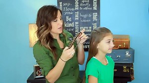 Frozen Inspired Annas Coronation Hairstyle Tutorial - A CuteGirlsHairstyles Disney Exclusive