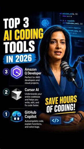 Top 3 AI Coding Tools in 2026 🤖💻 | Save Hours of Coding!
