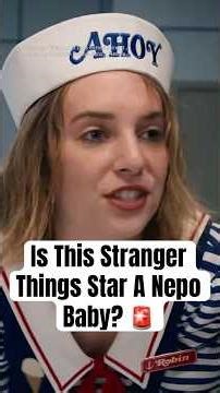 Netflix Star Responds to “Nepo Baby” Allegations #shorts #strangerthings #mayahawke