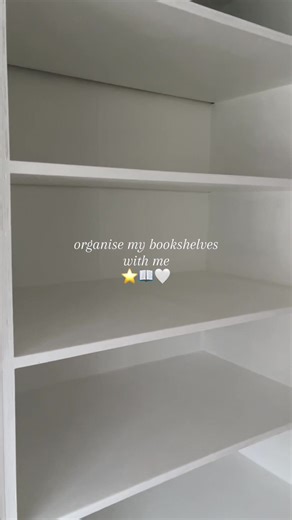 Christmas Bookshelf Reorganization