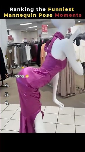Ranking the Funniest Mannequin Poses EVER! (#1 Will Shock You)
