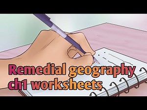 Remedila geography ch 1 worksheets||review exercises
