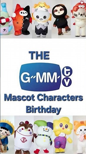 Gmmtv mascot birthday #gmmtv #mascotas #cute #shortvideo #viral #viral #blseries #drama #foryou #tv