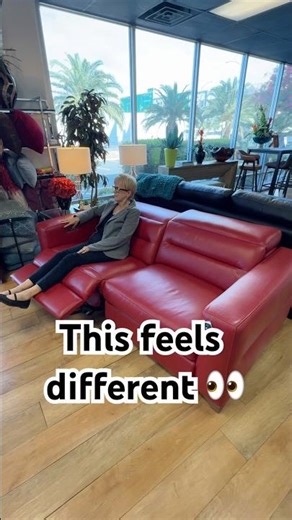 You Won’t Expect This Comfort 👀 #reclinersofa #furnituredesign