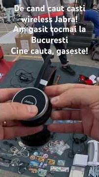 Am gasit in sfarsit casti wireless Jabra la un super pret in targul din Vitan 🤩 1500 lei costa noi