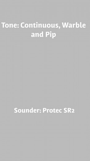 Protec fire alarm sound #3