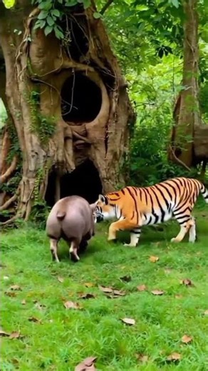 #animals #animallife #wildlife #wildlifeentertainment #wildlifeentertainment #nature #tiger #pig