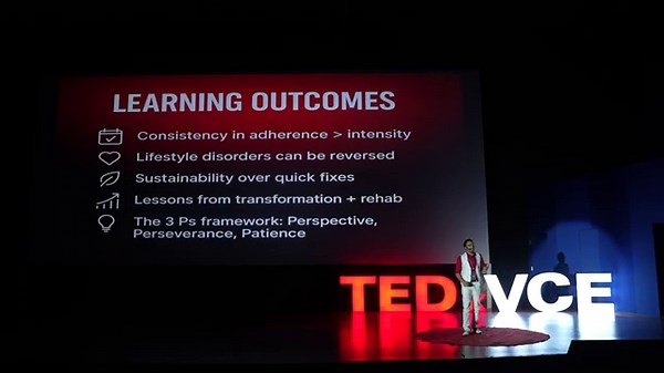Consistency : The Key to Transformation & Optimal Health | Ashok Kapatkar | TEDxVCE