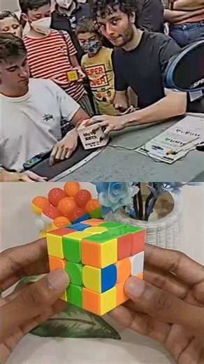 Rubik's Cube Solve in 1sec😨| Who Solves the Cube Fast ?