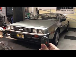 Demo of DeLorean Wings-A-Loft Remote Door Opening System with 3rd Channel opening both doors