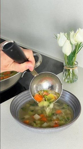Grandma's Best Spring Soup – Simple, Healthy & Fast #youtubeshorts #recipe #soup