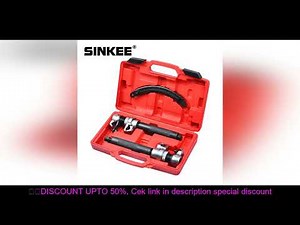 3PC Suspension Coil Spring Compressor Heavy Duty Handheld Set