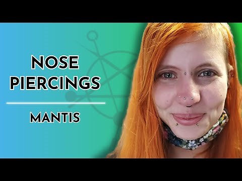 Nose Piercings | Mantis (Forward-Facing Nostrils) 👃👽