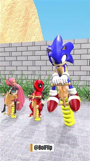 Mira, Deadbool And Sonic Blue Funny Moments 😁😂