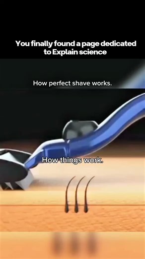 Deodeify – Where Science Makes Sense on Instagram: "🪒 A PERFECT SHAVE ISN’T JUST LUCK — IT’S PURE SCIENCE AT WORK 😱✨ Think it’s just rubbing a blade on your face? Wrong. Every smooth stroke is physics, biology, and engineering combined. A perfect shave isn’t simple — it’s science in motion. --- 💡 How a Perfect Shave Works: ✔ Blades are designed at precise angles for cutting hair efficiently ⚡ ✔ Skin tension reduces nicks and cuts 🧠 ✔ Shaving cream lubricates and softens hair 🌊 ✔ Friction is