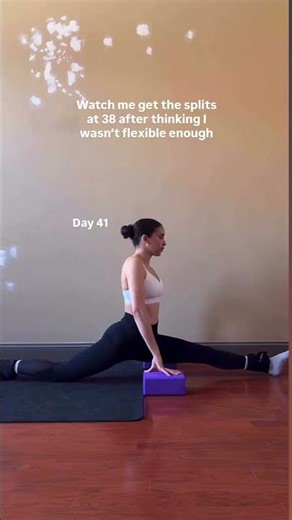 HOW TO DO THE SPLITS AS AN ADULT IF YOU’RE NOT FLEXIBLE 😬 ⬇️ Step 1: Stop believing the lie that