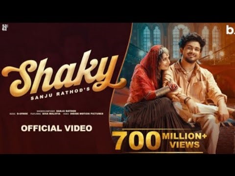 Shaky (Official #Video)Sanju Rathod Ft.Isha Malviya | G-Spark | New #MarathiSongs 2025