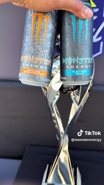 Monster Energy's New Flavors: Electric Blue & Orange Dreamsicle