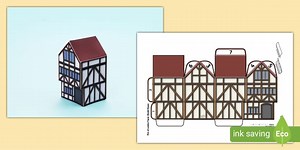 Great Fire of London Pop-Up House Activity