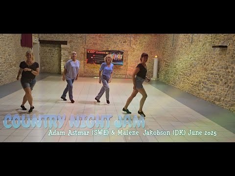 COUNTRY NIGHT JAM Line Dance (DEMO & TEACH)