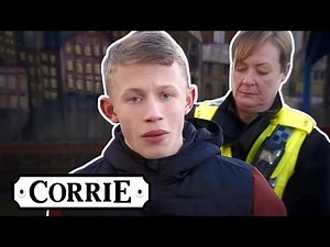 Dylan Arrested For Wrecking Tracy’s Shop | Coronation Street